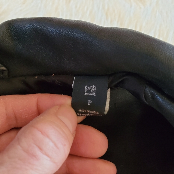 Scotch & Soda Maison Scotch Troublemaker Black Studded Leather Jacket XS - Picture 11 of 16